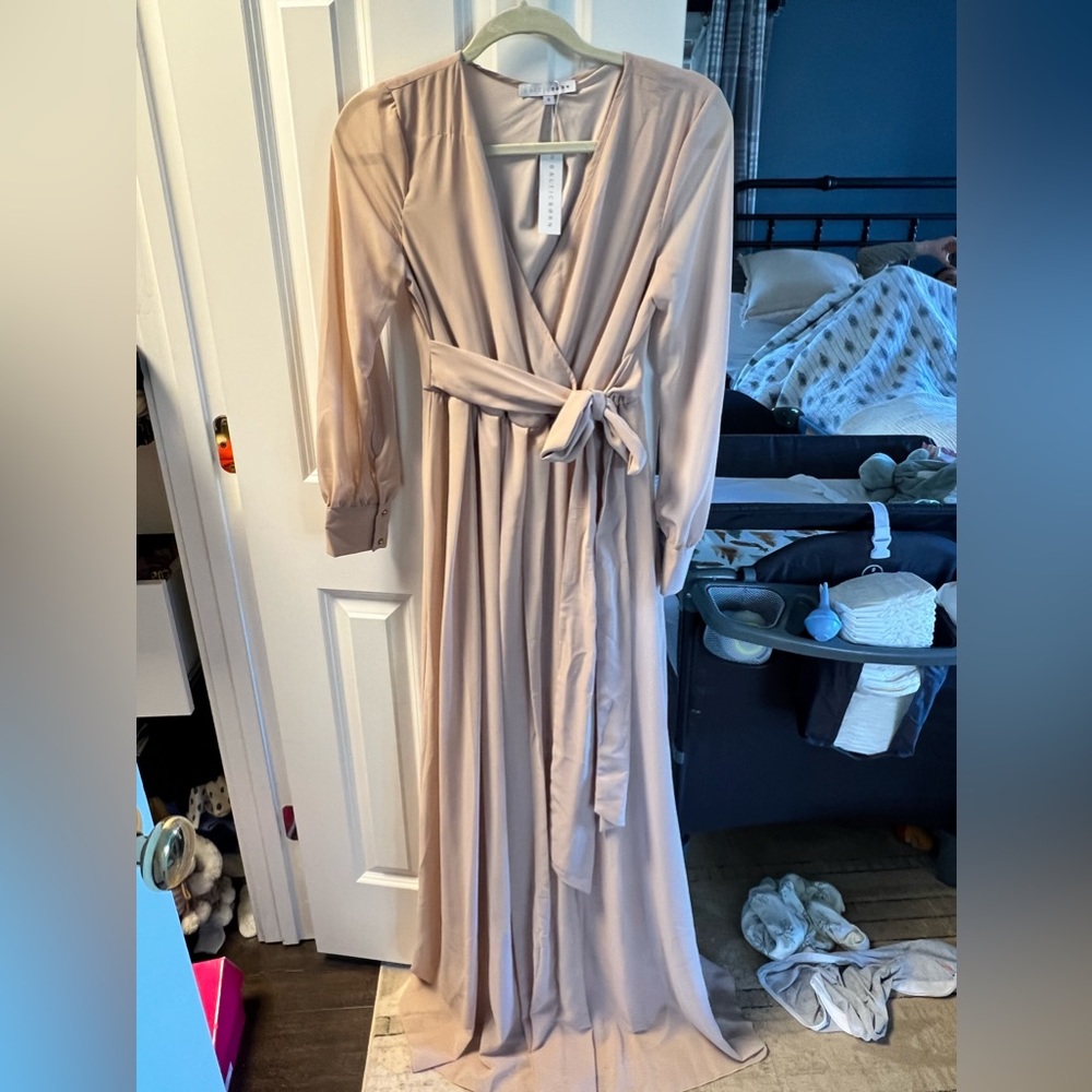 Baltic Born Nude Long Dress
